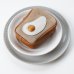 画像2: 【食パンと目玉焼き】mini　|　入れ物　|　ポーチ　|　ケース (2)